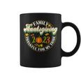 Family Thanksgiving 2023 Thankful For My Tribe Group Autumn Coffee Mug