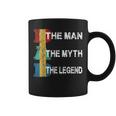 Fanny Dad The Man The Myth The Legend Papa Dad Fathers Day Coffee Mug
