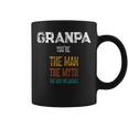 Father's Day Granpa The Man The Myth The Bad Influence Coffee Mug