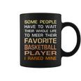 Favorite Basketball Player I Raised Mine Mom Dad Coffee Mug