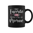 My Favorite People Call Me Memaw Floral Mother's Day Coffee Mug