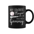 My Favorite Player Calls Me Gammy Baseball Coffee Mug