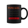 Fear God And Keep His Commandments Apparel Coffee Mug