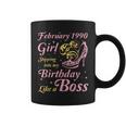 February 1990 Girl Stepping Into My Birthday Like A Boss Coffee Mug
