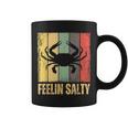 Feelin Salty Maryland Crab Retro Vintage Coffee Mug