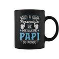 Fête Des Grands-Pères Meilleur Papi Super Papy Tasse