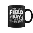 Field Day First 1St Grade Orange 2024 Boy Girl Teacher Coffee Mug