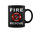 Firefighter Maltese Cross Graphic Coffee Mug