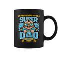 My First Father's Day As A Super Dad Father's Day 2024 Coffee Mug