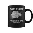 Our First Father's Day Together 2024 New Father Dad Son Coffee Mug