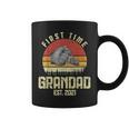First Time Grandad New Grandad Est 2021 Father's Day Coffee Mug