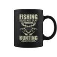 Fishing Solves Most Of My Problems Hunting Hunter Dad Coffee Mug