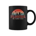 Florida The Flower State Proud Floridian Flower Field Coffee Mug