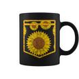 Florist Floral Cute Yellow Flower Pocket Sunflower Coffee Mug