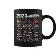Formula 1 2023 Calendar For Racing Car Fan Tassen