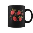 Fraises Mignonnes De Jardin Cottagecore Esthétique Tasse