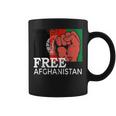 Free Afghanistan Afghan Flag United State Veteran Support Coffee Mug