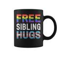 Free Sibling Hugs Lgbtq Gay Pride Month Proud Ally Coffee Mug