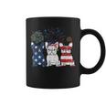 French Bulldog American Flag 4Th Of July Independence Day Coffee Mug