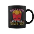 Fries Lover Just A Girl Who Loves French Fries Coffee Mug