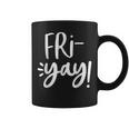 Friyay Math Teacher Weekend Back To School Coffee Mug