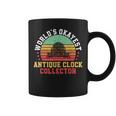 Antique Clock Collector Quote Horologist Vintage Clock Coffee Mug