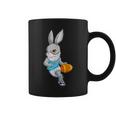 Basketball Player Happy Easter Bunny Holding Egg Coffee Mug