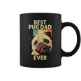 Best Pug Dad Ever Art For Pug Dog Pet Lover Men Daddy Coffee Mug