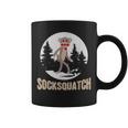 Bigfoot Sighting Sock Monkey Sasquatch Socksquatch Coffee Mug