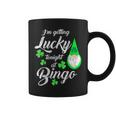 Bingo St Patrick's Day Gnome Getting Lucky At Bingo Coffee Mug