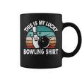 Bowling Lover Bowler This Is My Lucky Bowling Coffee Mug