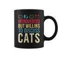 Cat Shy Person Cat Lover Introvert Cat Coffee Mug