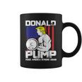 Donald Trump Weight Lifting Workout Gym Coffee Mug