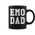 Emo Dad Punk Goth Music Scene Father's Day Coffee Mug