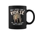 Equestrian I Smell Like Horse Girl Coffee Mug