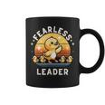 Fearless Leader Duck Ironic Duck Lovers Motivational Coffee Mug