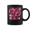 In My Flower Girl Era Retro Groovy Flower Girl Coffee Mug