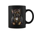 French Bulldog Frenchie Rap Hip Hop R&B Coffee Mug