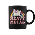 Ironic Cool Unicorn Heavy Metal Music Festival Coffee Mug