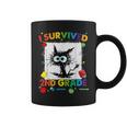 Last Day Of Second 2Nd Grade I Survived 2Nd Grade Coffee Mug