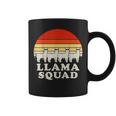 Llama Squad Sunglasses Cool Llamas Vintage Coffee Mug