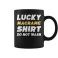 Macrame Lucky Macrame Do Not Wash Coffee Mug