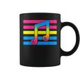 Pan Subtle Lgbt Gay Pride Music Lover Pansexual Flag Coffee Mug