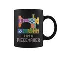 I Am A Piecemaker Girl Quilting Sewing Sayings Crochet Coffee Mug