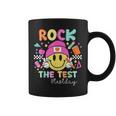 Rock The Test Testing Day Teacher Student Motivational Coffee Mug