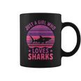 Shark Just A Girl Who Loves Sharks Coffee Mug
