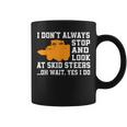 Skid-Sr Loader Driver Love Heavy Machinery Coffee Mug