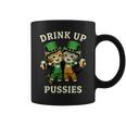 St Patrick's Day Drinking Drink Up Pussies Bartender Coffee Mug