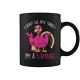 Thanksgiving Turkey Pink Flamingo Pun Coffee Mug