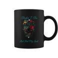 And Into The Garden I Go To Lose My Mind Find My Soul Skull Coffee Mug